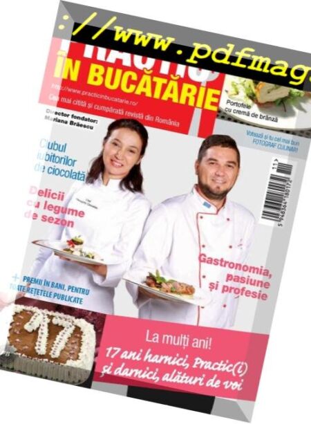 Practic in Bucatarie – decembrie 2016 Cover