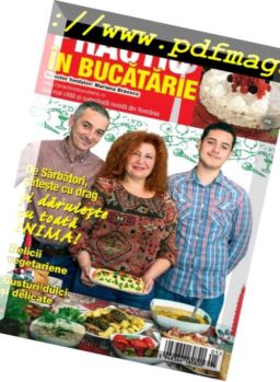 Practic in Bucatarie – februarie 2017