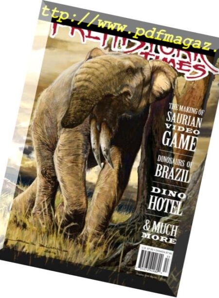Prehistoric Times – October 2015 Cover