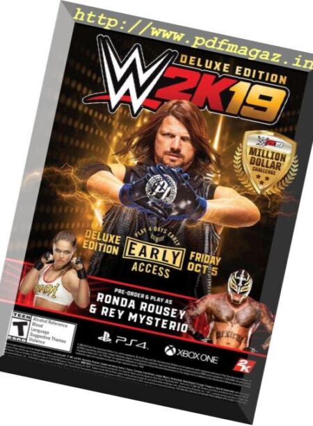 Pro Wrestling Illustrated – December 2018 Cover
