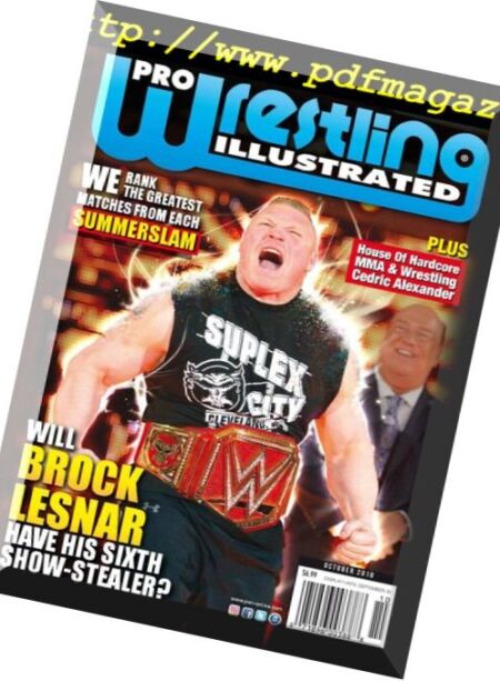 Pro Wrestling Illustrated – October 2018 Cover