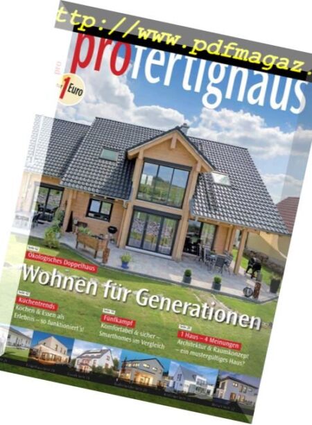 profertighaus – Januar 2018 Cover