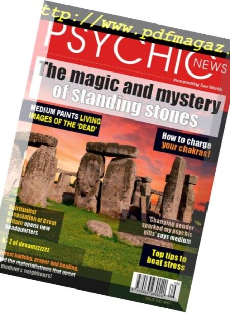 Psychic News – September 2018 Cover