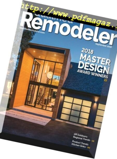 Qualified Remodeler – September 2018 Cover