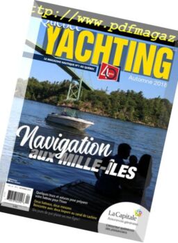 Quebec Yachting – septembre 2018