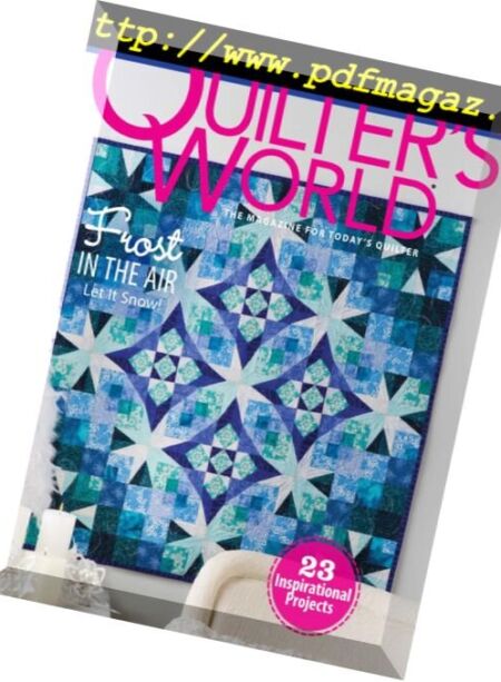 Quilter’s World – October 2014 Cover