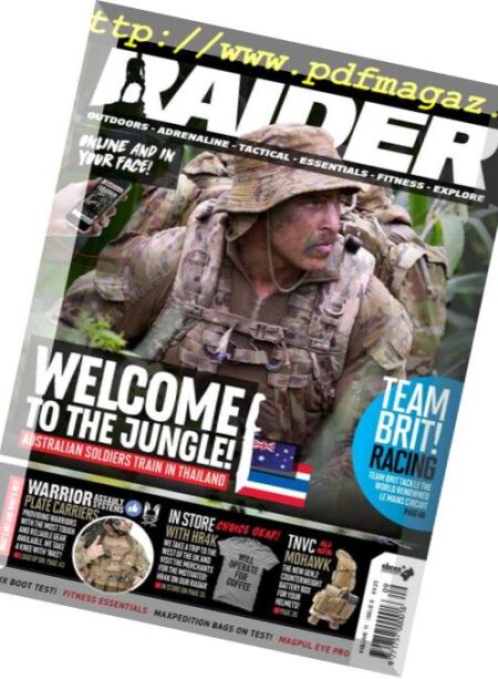 Raider – September 2018 Cover