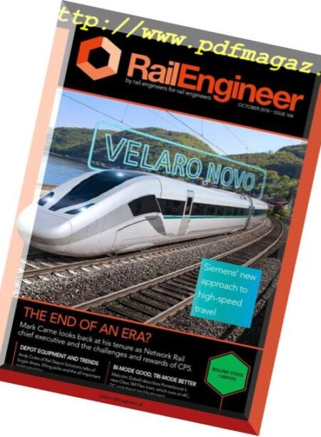 Rail Engineer – October 2018 Cover