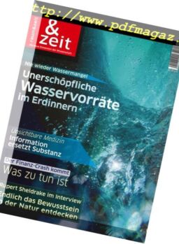 Raum & Zeit – September-Oktober 2018