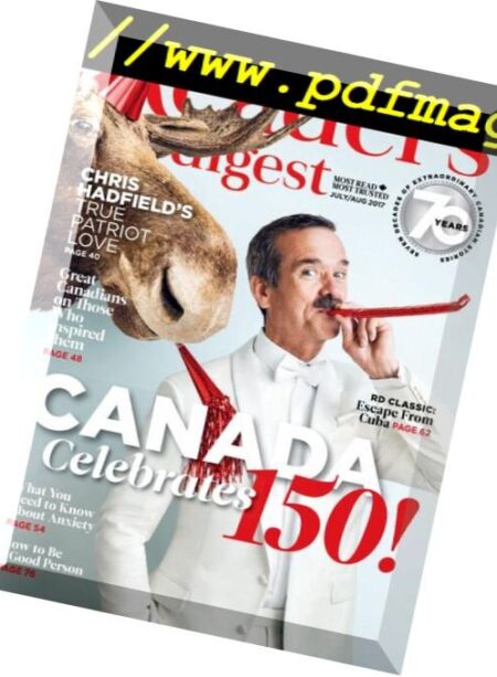 Reader’s Digest Canada – July 2017 Cover