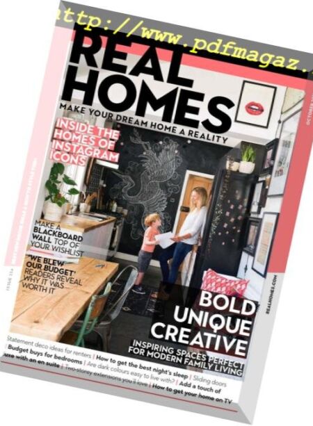 Real Homes – October 2018 Cover
