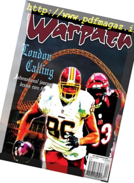 Redskins Warpath – December 2016 Cover