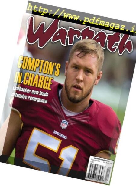 Redskins Warpath – September 2016 Cover