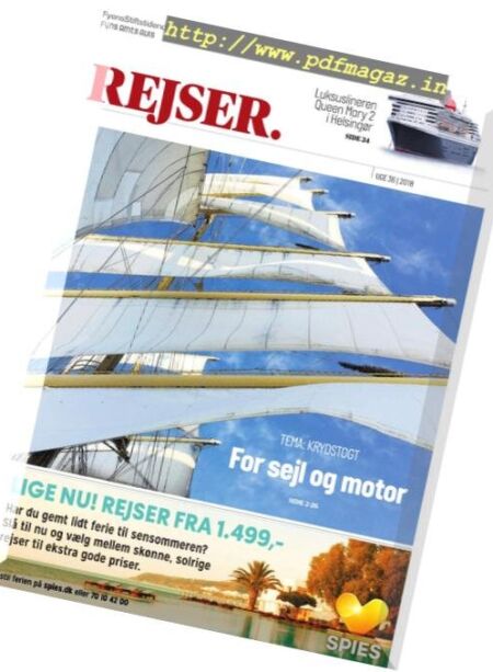 Rejser – 09 september 2018 Cover