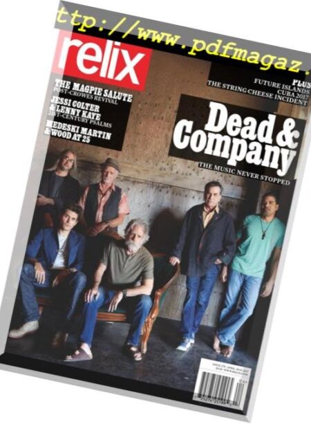 Relix – April 2017 Cover