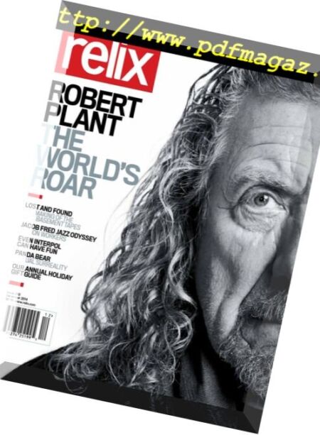Relix – December 2014 Cover