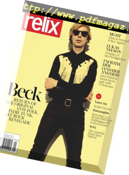 Relix – January 2018 Cover