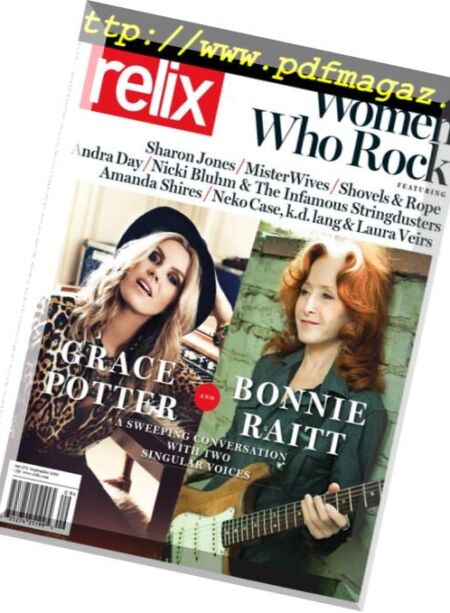 Relix – September 2016 Cover