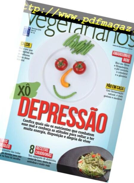 Revista dos Vegetarianos – fevereiro 2016 Cover