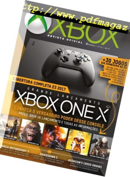 Revista Oficial do Xbox – junho 2017 Cover