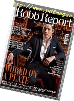 Robb Report Singapore – August 2018