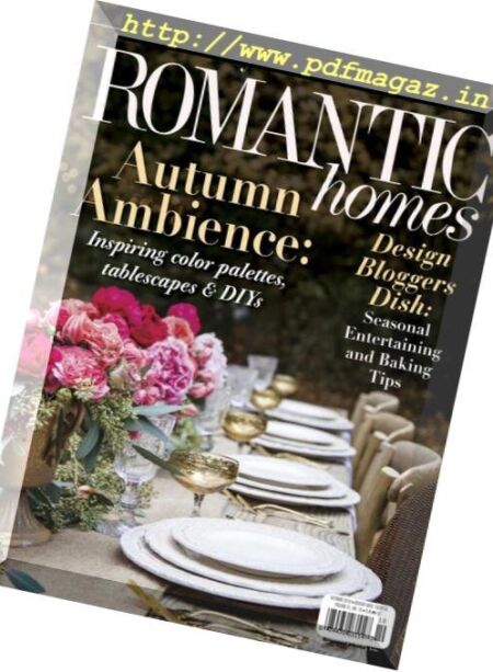 Romantic Homes – October 2018 Cover