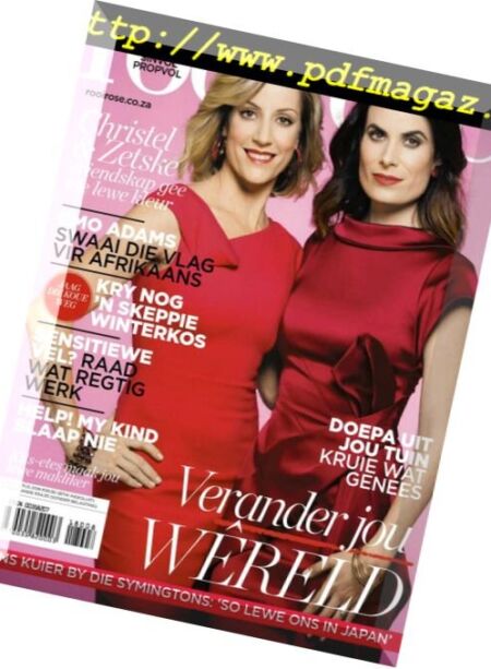 Rooi Rose – Augustus 2018 Cover