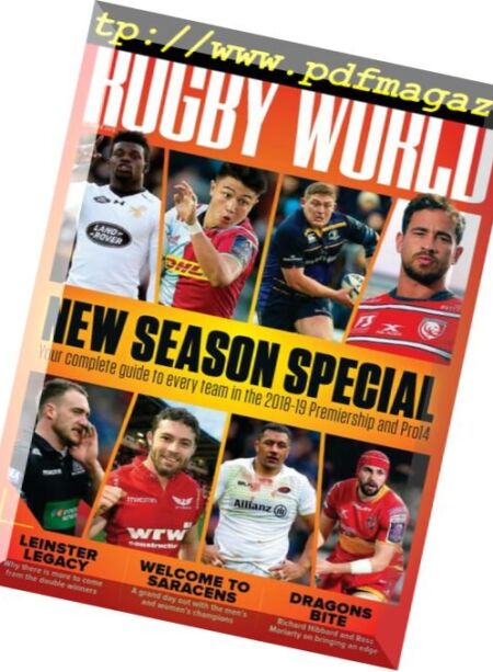 Rugby World UK – September 2018 Cover