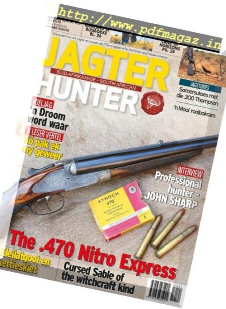 SA Hunter Jagter – October 2018 Cover
