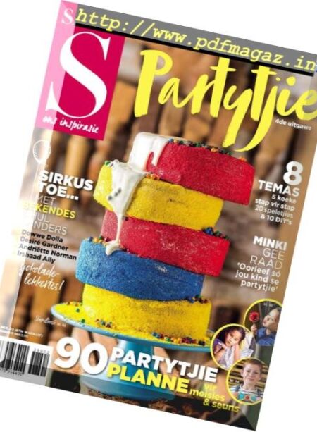 Sarie Partytjie – Augustus 2018 Cover
