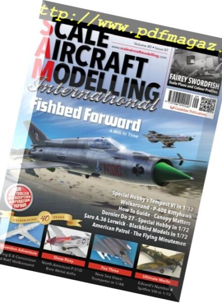 Scale Aircraft Modelling – September 2018 Cover