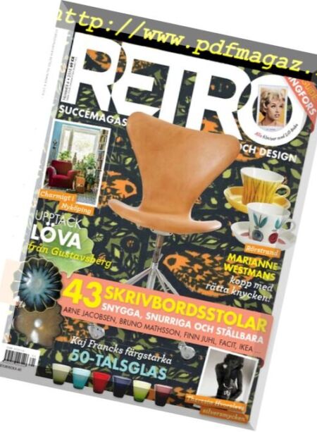 Scandinavian Retro – augusti 2018 Cover