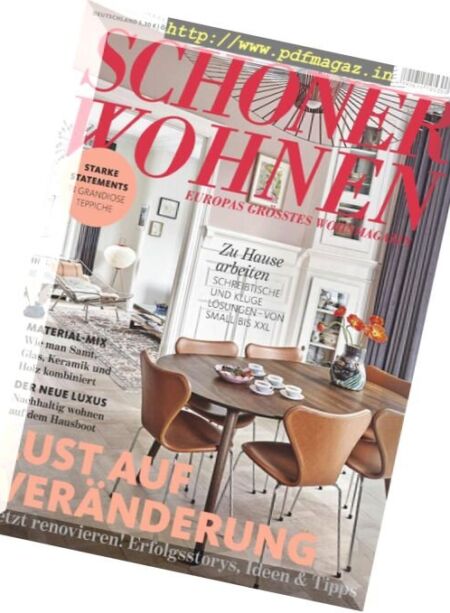 SchOner Wohnen – September 2018 Cover