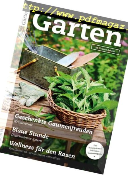 Schweizer Garten – September 2018 Cover