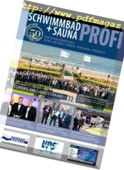 Schwimmbad & Sauna – Marz-April 2018