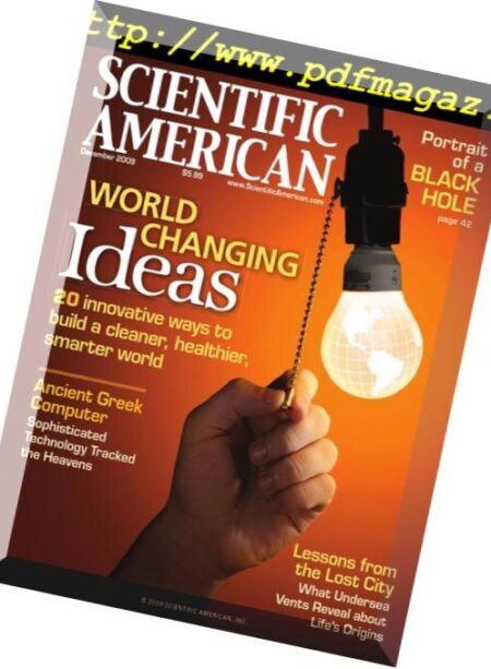 Scientific American – December 2009 Cover