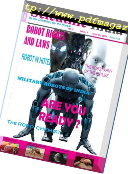 Scientific India – September-October 2015 Cover