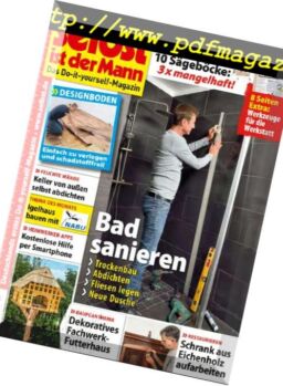 Selbst ist der Mann – Oktober 2018
