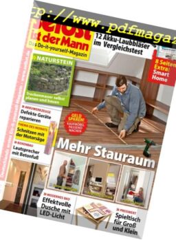 Selbst ist der Mann – September 2018