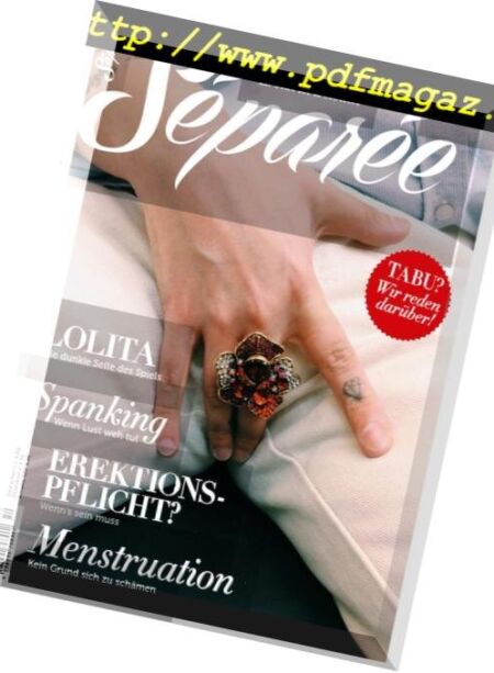 Separee – Marz 2017 Cover
