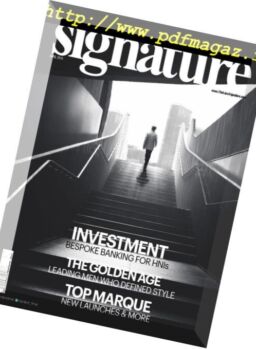 Signature – April 2016