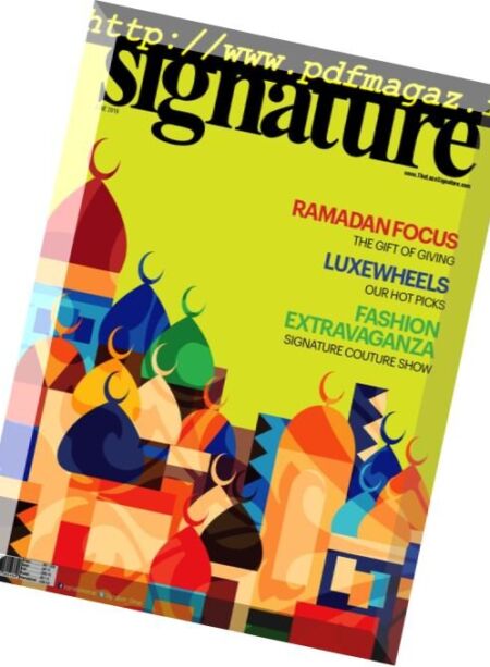 Signature – June 2016 Cover