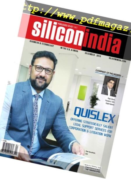 Siliconindia US Edition – December 2016 Cover