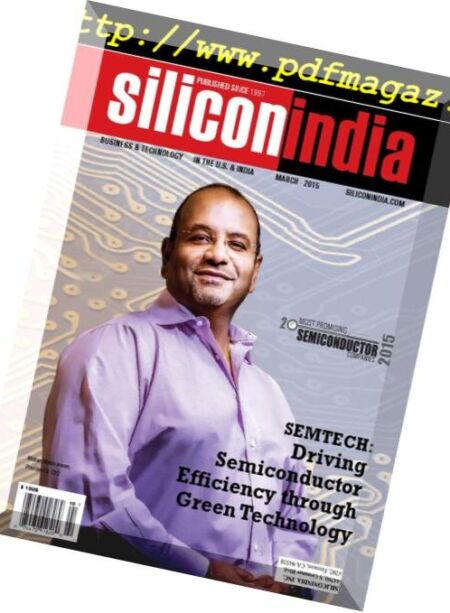 Siliconindia US Edition – March 2015 Cover