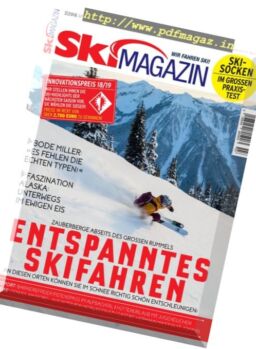 Skimagazin – April-Mai 2018
