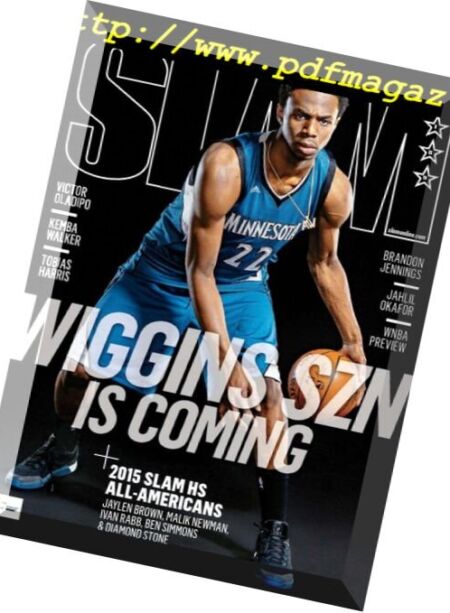 Slam Magazine – July 2015 Cover