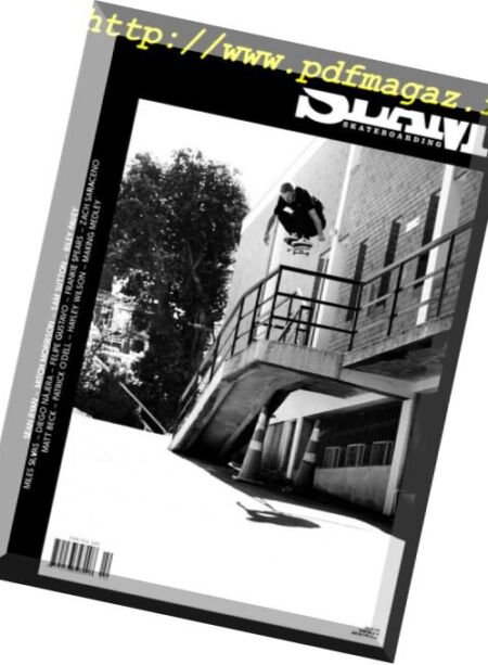 Slam Skateboarding – May 2018 Cover