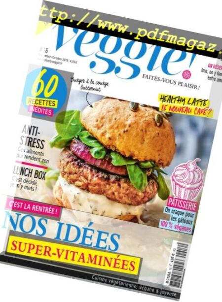 Slowly Veggie France – Septembre-Octobre 2018 Cover