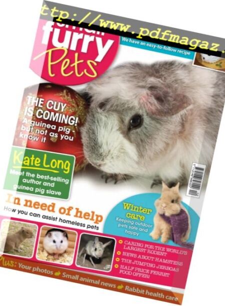 Small Furry Pets – December 2015 Cover
