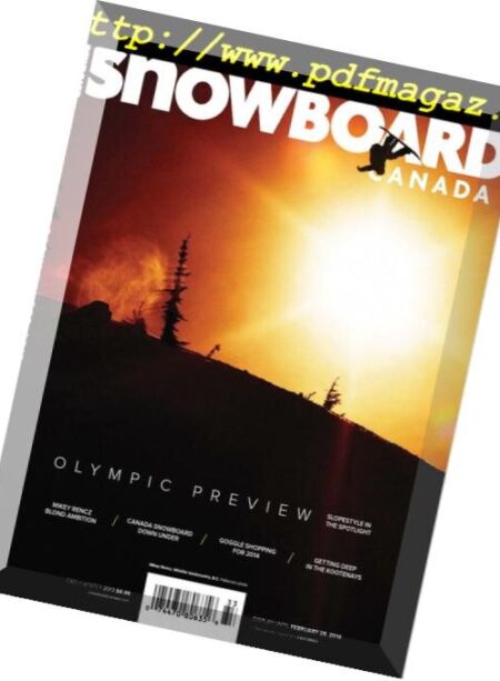 Snowboard Canada – May 2015 Cover